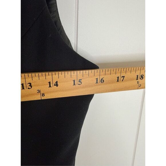 Vintage Shani Black Business Career Dress Modest‎ USA Made Size 6 - Picture 3 of 7